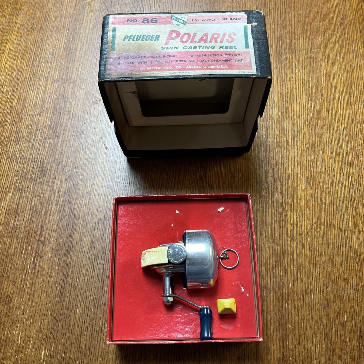 Vintage Pflueger Polaris No 86 Spin-cast Fishing Reel in Box | eBay