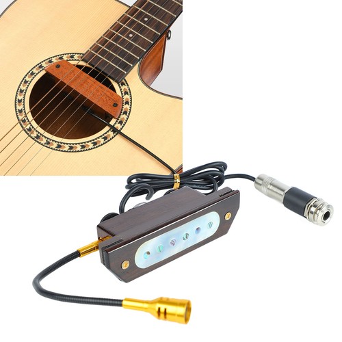 Acoustic Guitar Pickup Double Coil Guitar Pickup Electric Rose Wood Lightweight - Picture 18 of 22