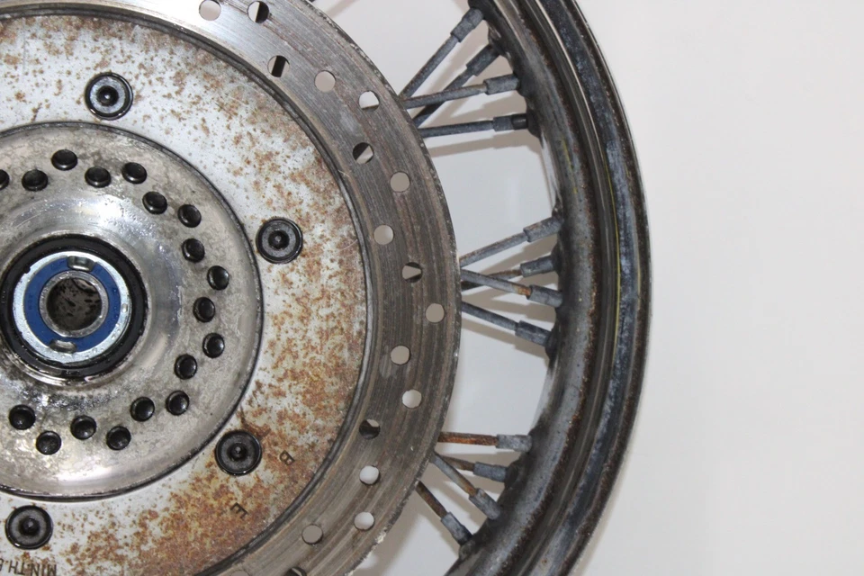 98-03 HONDA SHADOW ACE 750 VT750CD DELUXE OEM FRONT WHEEL RIM - Image 4 of 4