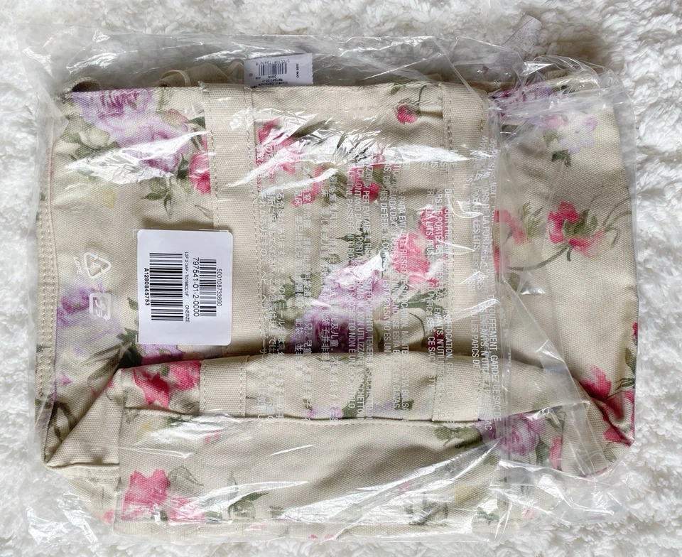 Bolso de Mano Gap Kids x LoveShackFancy Mini Floral de Lona Nuevo con Etiquetas Love Shack Elegante Foto 2 de 2