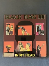 BLACK FLAG IN MY HEAD PUNK 1985 LP VINYL ALBUM EX Cond! 🔥