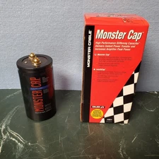 Vintage Monster Cap Amplifier Equipment