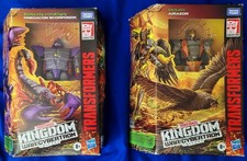 Transformers Kingdom War For Cybertron Trilogy Airazor And Predacon Scoponok