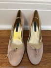 Ralph Lauren women's blush pink high heels/pumps/shoes, nubuck, size US 7.5