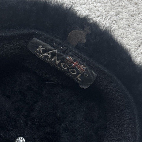 Vtg Rare Kangol Furgora Angora Beret Fuzzy Made In Great Britain image 5