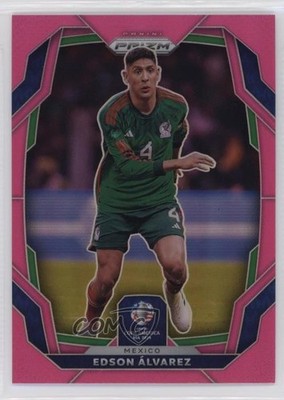 2024 Panini Prizm CONMEBOL Copa America Pink Prizm Edson Alvarez #136 0n0t