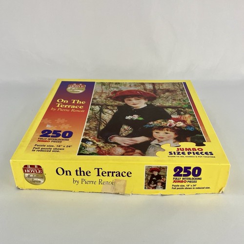 Vintage Hoyle On The Terrace 250 pc Puzzle Medallian Series 1995 Complete - Imagen 6 de 10