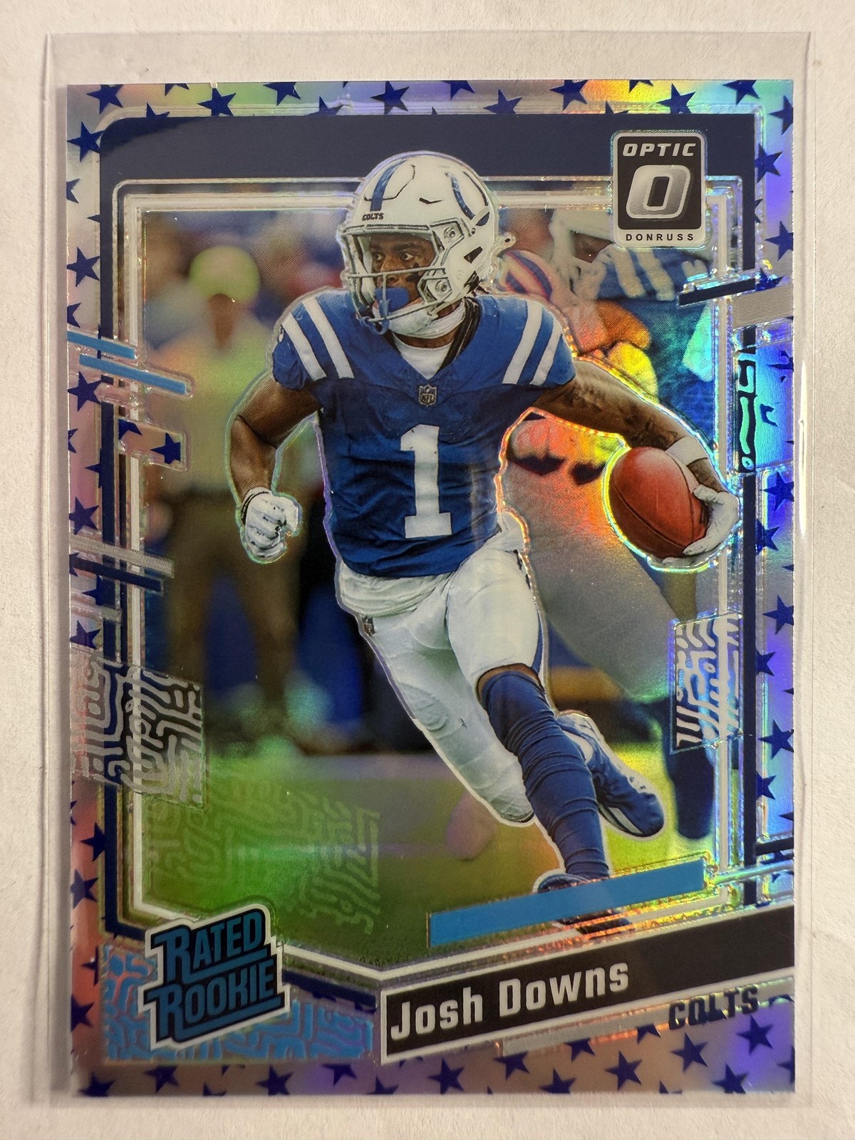 2023 Donruss Optic #248 Josh Downs Stars