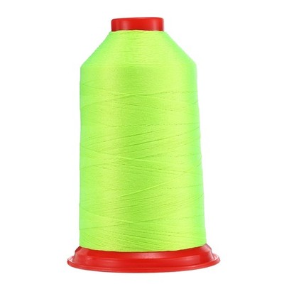 1968 Yards Bonded Nylon Sewing Thread 280D/3 Nylon Upholstery Thread Neon Green