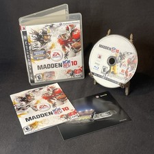 Madden NFL 10 (Sony PlayStation 3, 2010) PS3 Complete w Manual CIB+