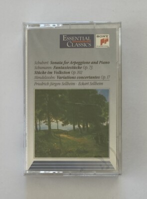 Schubert: Sonata For Appeggiine Sellheim Duo (Cassette Tape, Sony Music)