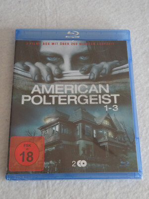 American Poltergeist 1 - 3, 2 Blu-ray Discs - NEU + OVP