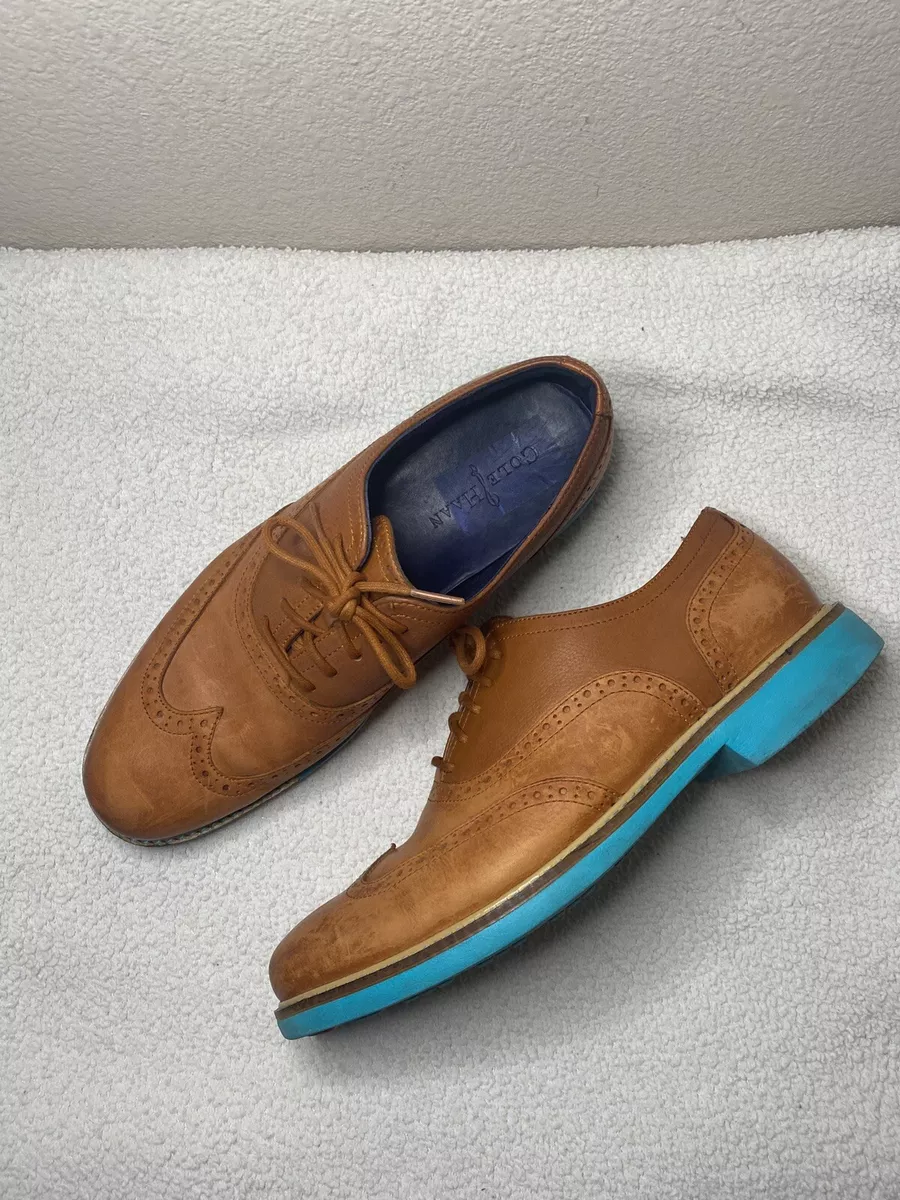 Cole haan blue dress cheap shoes