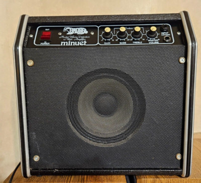 Vintage Badger Minuet Master Volume Distortion 10W Verstärker