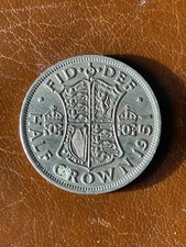 1951 Half Crown George 6th Vl&nbsp; - see photos for condition