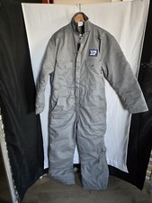 Crude FR CAT2 2112 Fire Resistant Overalls RPS931 Gray Size Large Short