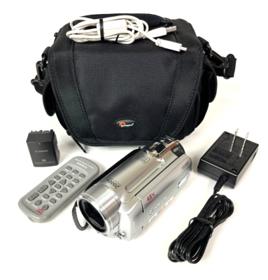 Canon FS100 Flash Memory Camcorder 48x Optical Zoom Remote