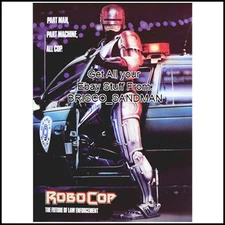 Fridge Fun Refrigerator Magnet ROBOCOP Movie Poster A 80s Retro Sci-Fi Police