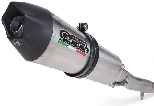 tubo de escape racing titano gpr por ducati hyperstrada 821 2013 13 2014 14 - Imagen 2 de 3