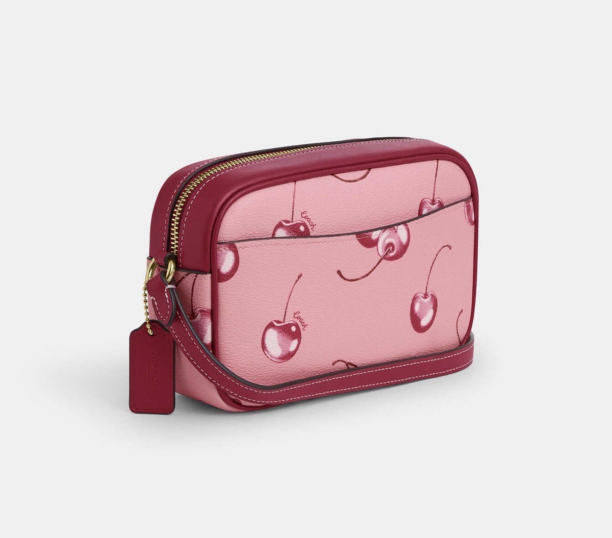COACH Mini Jamie Camera Bag With Cherry PrintショルダーCR173 s-l1200.jpg
