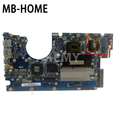 For ASUS ZenBook UX32A UX32VD Motherboard W/ i5 i7 CPU 2GB GT620M Mainboard Test