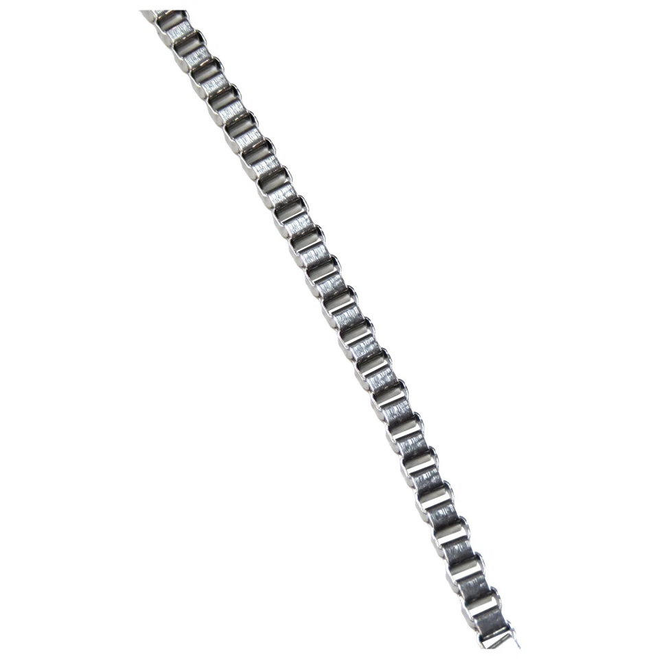 Cadena de caja de acero inoxidable pulido Foto 2 de 2