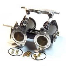 40mm Dcoedhla Twin Throttle Body Injection Fuel Rail Weberdellortosolex