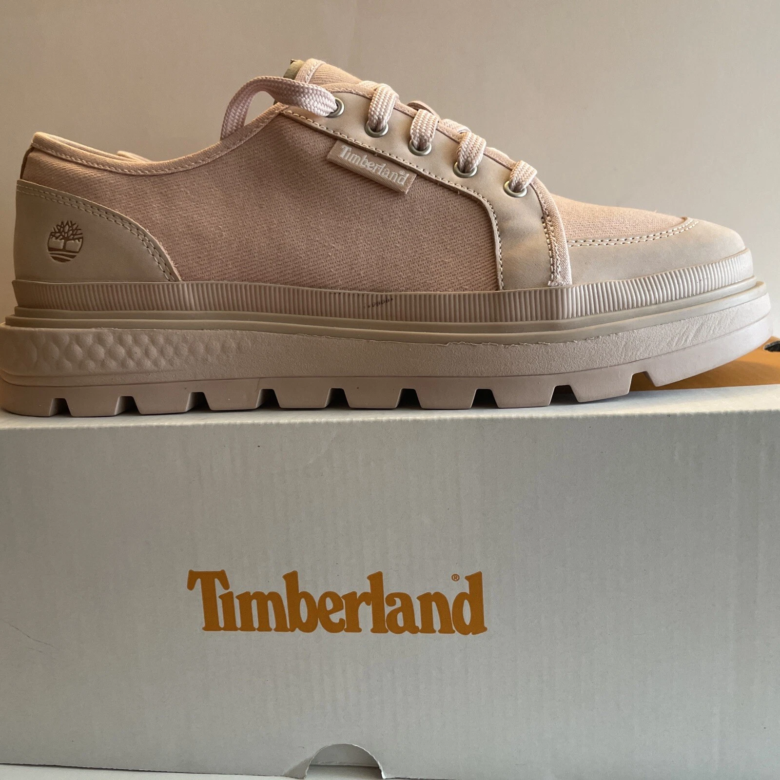 Timberland Ray City Oxford nabuk rosa chiaro