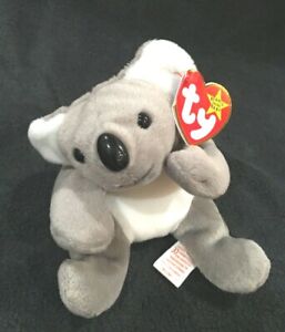 TY BEANIE BABY MEL THE GRAY KOALA BEAR, NEW, 5TH GENERATION,1996, PVC PELLETS!! | eBay