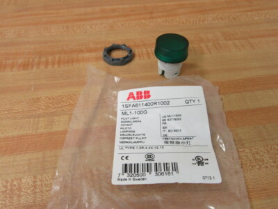 ABB ML1-100G Green Pilot Light 1SFA611400R1002