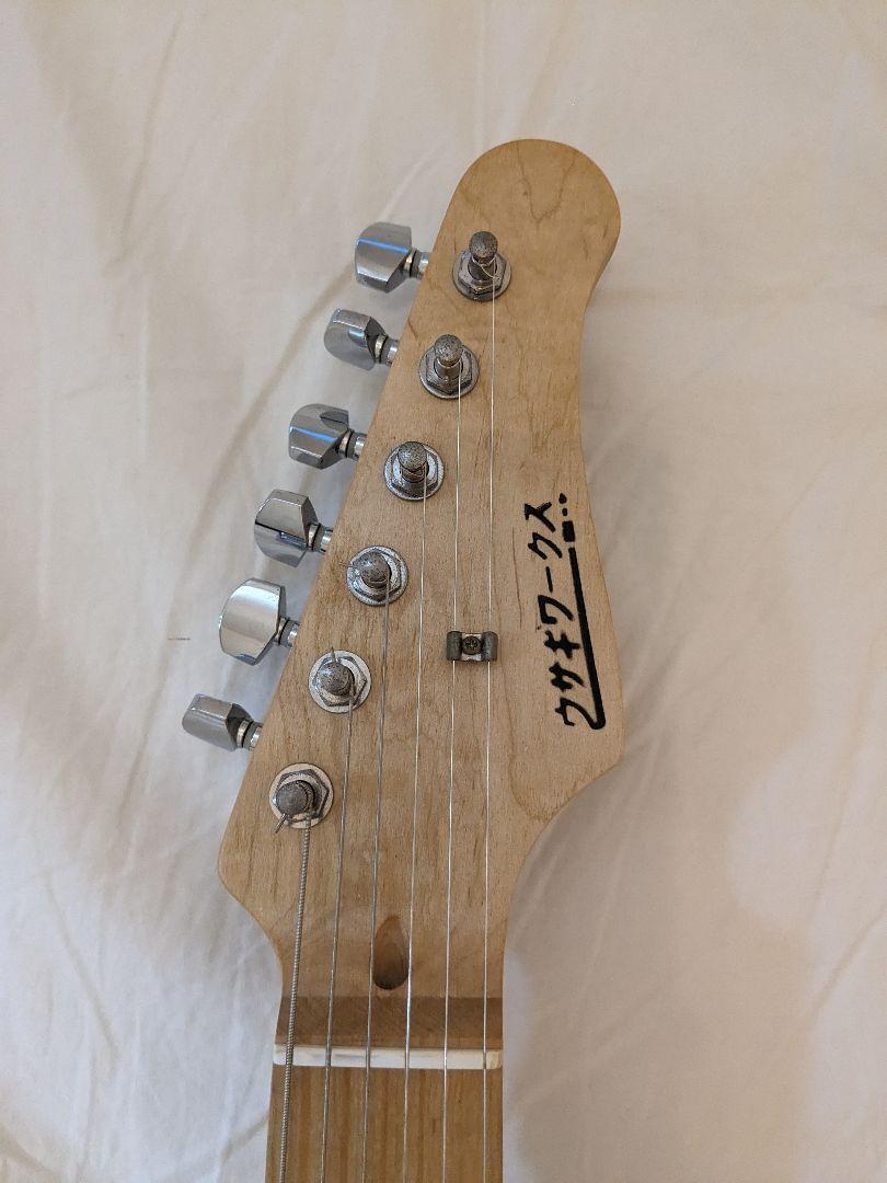 ギター Fuzz Face in the modified Stratocaster Modified Stratocaster Guitar with Built-in Fuzz Face Effect