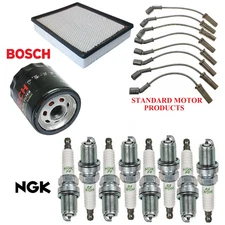 Tune Up Kit Filter Wire Plugs For CHEVY AVALANCHE 1500 V8 5.3L, SQUARE COIL 2006