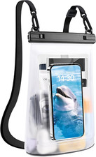 2L Waterproof Phone Pouch for Iphone 16 15 14 11 Pro Max  Galaxy S24 S21 - Floa