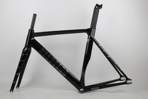 Fixed Gear Bike Frameset 700c Carbon Fork Single Speed Bicycle Frameset - Picture 11 of 27