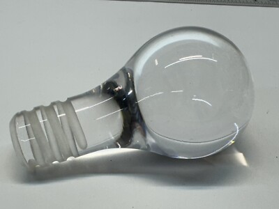 Sasaki Lead Crystal Clear/Frosted Lightbulb Idea inspiration