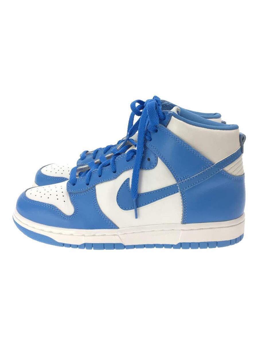 Nike Dunk High Le Dunk High White 630335 144 25.5Cm Blue EQD53