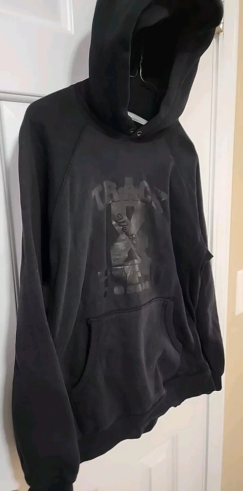 Sudadera con capucha gráfica Old Navy Track & Field West Coast negra juvenil talla 14 (XL) para niño Foto 4 de 4