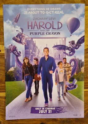 Cineworld Exclusive Harold and the Purple Crayon Activity Sheet A3