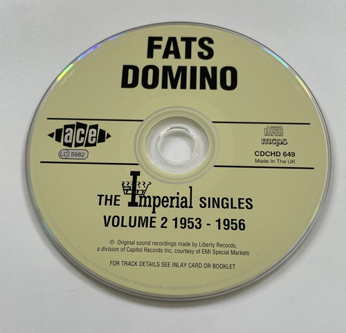 Fats Domino : The Imperial Singles Volume 2 1953 - 1956 CD album rock n roll NM - Imagen 6 de 7