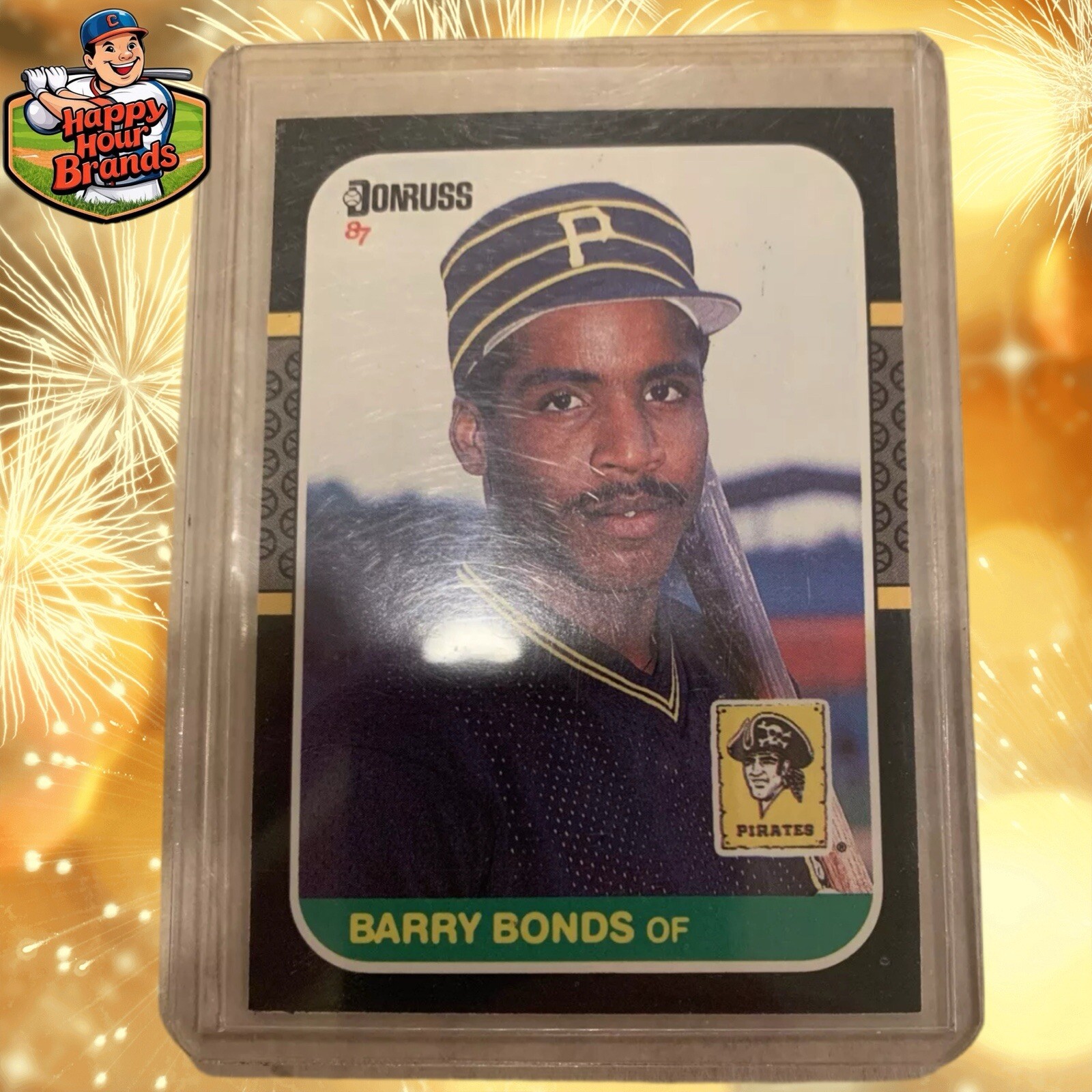 1987 Donruss Barry Bonds Pittsburgh Pirates #361 Baseball Card