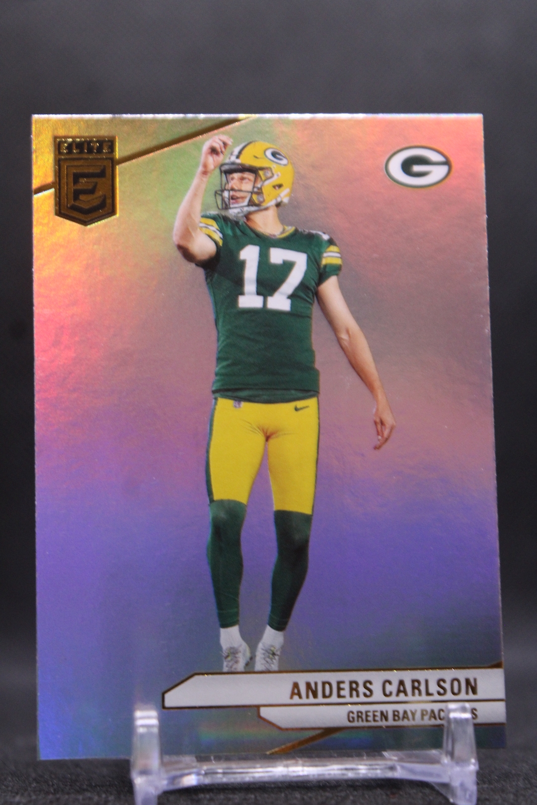 Anders Carlson #76 2024 Donruss Elite Green Bay Packers