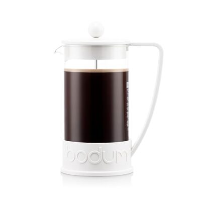Bodum CD white Cafetière Brazil French Press 8 cup-1l  8 Cups