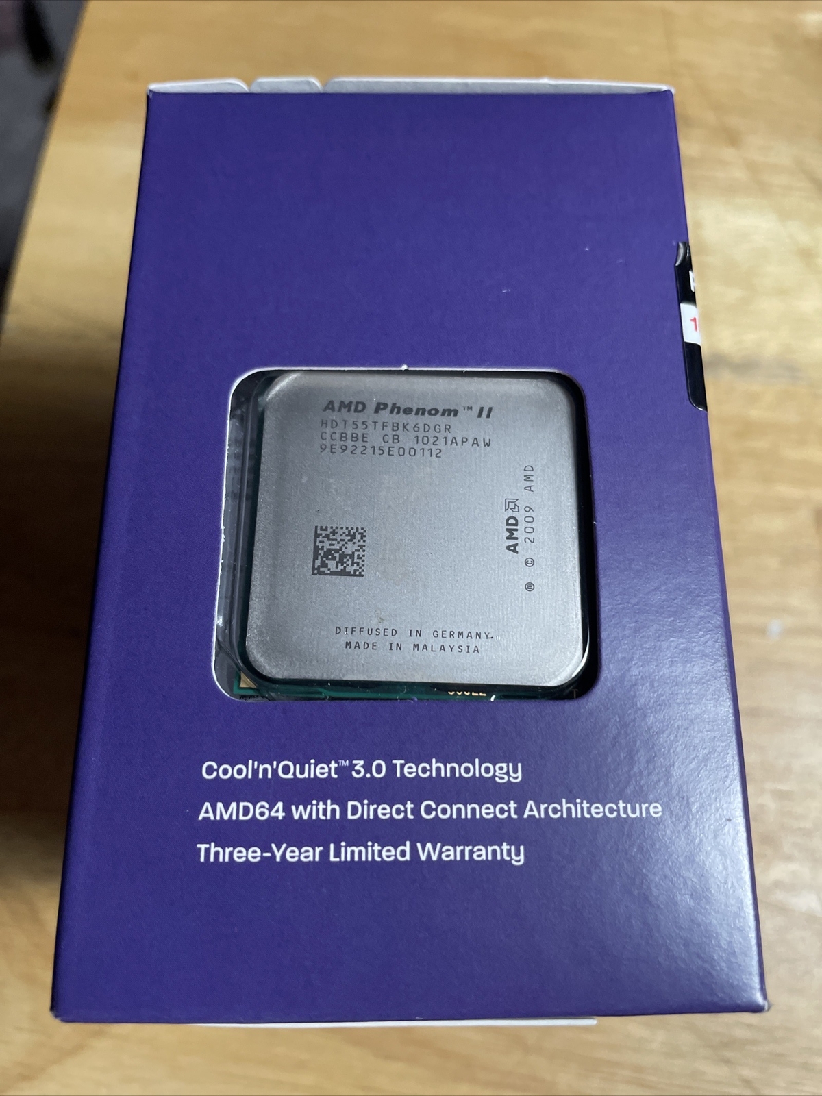 Amd Sockel Am3 Phenom Ii X6 1055t *NEW* AMD CPU Phenom II X6-1055T 2.8GHZ Socket AM3 TDP 95W With