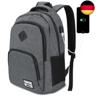 YAMTION Rucksack Herren und Damen,Schulranze Schultasche Schulrucksack Jungen