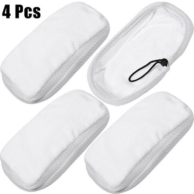 4X Für Morphy Richards 720020,720021 720502 9in1 Steam Cleaner Mop Cloths Pads