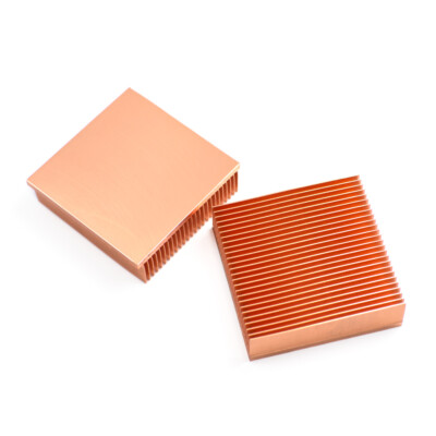50x50x15mm Kupfer Kühlkörper Kühler passiv heat sink copper heatsink CPU GPU