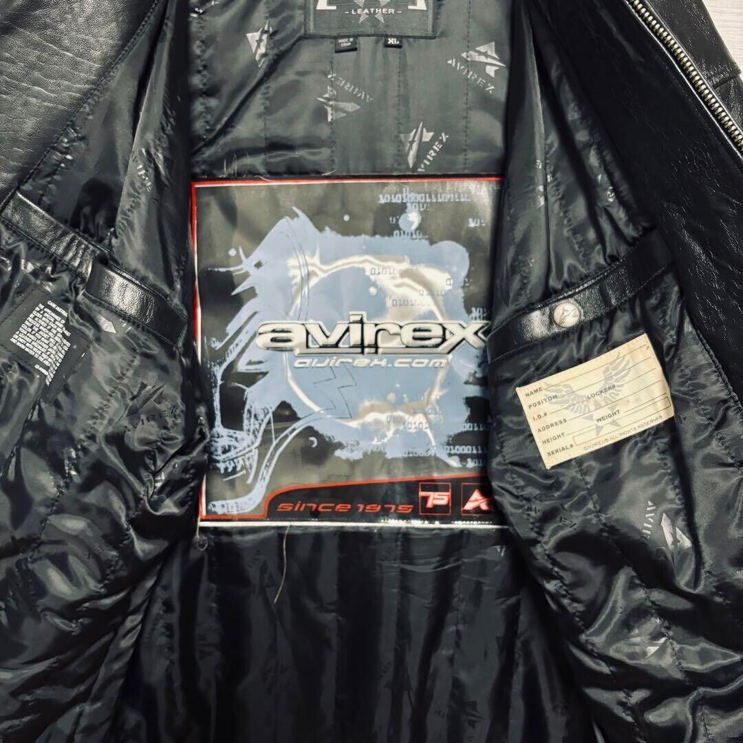 AVIREX USA Authentic Leather Jacket Size XL | eBay AVIREX USA Authentic Leather Jacket Size XL | eBay