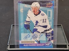 2021-22 UPPER-DECK ICE SUBZERO ROOKIES AUTOGRAPH ALEX BARRE-BOULET #SZ-27