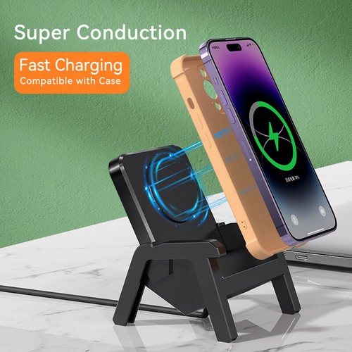 Cellphone Wireless Charging Stand High Quality Charger Holder Mount Mini Chair