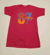 Vintage Single Stitch Screen Stars Best Class of 1987 T Shirt Pink S